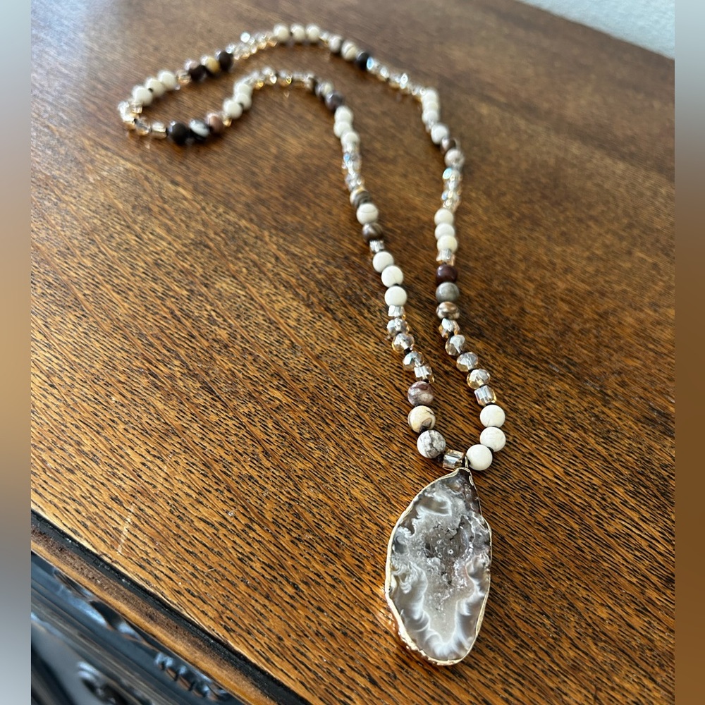 Agate Stone Necklace